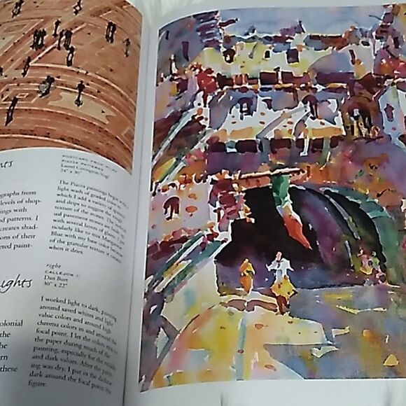 SPLASH 4 the spendlor of light hardcover artist watercolor coffeetable book - Picture 9 of 13